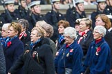 Remembrance Sunday at the Cenotaph 2015: Group E18, Association of WRENS.
Cenotaph, Whitehall, London SW1,
London,
Greater London,
United Kingdom,
on 08 November 2015 at 12:01, image #908