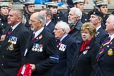 Remembrance Sunday at the Cenotaph 2015: Group E28, Aircraft Handlers Association.
Cenotaph, Whitehall, London SW1,
London,
Greater London,
United Kingdom,
on 08 November 2015 at 12:02, image #953