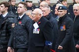 Remembrance Sunday at the Cenotaph 2015: Group E32, Fleet Air Arm Armourers Association.
Cenotaph, Whitehall, London SW1,
London,
Greater London,
United Kingdom,
on 08 November 2015 at 12:03, image #973