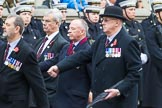 Remembrance Sunday at the Cenotaph 2015: Group F5, Queen's Bodyguard of The Yeoman of The Guard.
Cenotaph, Whitehall, London SW1,
London,
Greater London,
United Kingdom,
on 08 November 2015 at 12:04, image #1028