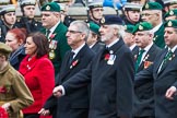 Remembrance Sunday at the Cenotaph 2015: Group F7, TRBL Ex-Service Members.
Cenotaph, Whitehall, London SW1,
London,
Greater London,
United Kingdom,
on 08 November 2015 at 12:04, image #1042