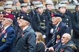 Remembrance Sunday at the Cenotaph 2015: Group F13, National Service Veterans Alliance.
Cenotaph, Whitehall, London SW1,
London,
Greater London,
United Kingdom,
on 08 November 2015 at 12:05, image #1062