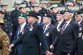 Remembrance Sunday at the Cenotaph 2015: Group F15, National Malaya & Borneo Veterans Association.
Cenotaph, Whitehall, London SW1,
London,
Greater London,
United Kingdom,
on 08 November 2015 at 12:05, image #1074