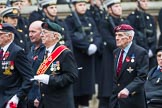 Remembrance Sunday at the Cenotaph 2015: Group F19, Suez Veterans Association.
Cenotaph, Whitehall, London SW1,
London,
Greater London,
United Kingdom,
on 08 November 2015 at 12:06, image #1103