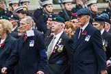 Remembrance Sunday at the Cenotaph 2015: Group F20, Aden Veterans Association.
Cenotaph, Whitehall, London SW1,
London,
Greater London,
United Kingdom,
on 08 November 2015 at 12:06, image #1107