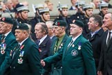 Remembrance Sunday at the Cenotaph 2015: Group A2, Royal Green Jackets Association.
Cenotaph, Whitehall, London SW1,
London,
Greater London,
United Kingdom,
on 08 November 2015 at 12:07, image #1155