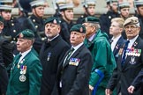 Remembrance Sunday at the Cenotaph 2015: Group A2, Royal Green Jackets Association.
Cenotaph, Whitehall, London SW1,
London,
Greater London,
United Kingdom,
on 08 November 2015 at 12:08, image #1179