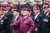 Remembrance Sunday at the Cenotaph 2015: Group A3, Parachute Regimental Association.
Cenotaph, Whitehall, London SW1,
London,
Greater London,
United Kingdom,
on 08 November 2015 at 12:08, image #1192