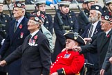 Remembrance Sunday at the Cenotaph 2015: Group A6, Gordon Highlanders Association.
Cenotaph, Whitehall, London SW1,
London,
Greater London,
United Kingdom,
on 08 November 2015 at 12:10, image #1220