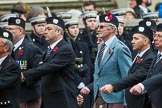Remembrance Sunday at the Cenotaph 2015: Group A9, London Scottish Regimental Association.
Cenotaph, Whitehall, London SW1,
London,
Greater London,
United Kingdom,
on 08 November 2015 at 12:10, image #1245