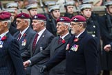 Remembrance Sunday at the Cenotaph 2015: Group A13, Guards Parachute Association.
Cenotaph, Whitehall, London SW1,
London,
Greater London,
United Kingdom,
on 08 November 2015 at 12:11, image #1278