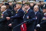 Remembrance Sunday at the Cenotaph 2015: Group A14, 4 Company Association (Parachute Regiment).
Cenotaph, Whitehall, London SW1,
London,
Greater London,
United Kingdom,
on 08 November 2015 at 12:11, image #1296