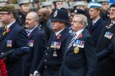 Remembrance Sunday at the Cenotaph 2015: Group A14, 4 Company Association (Parachute Regiment).
Cenotaph, Whitehall, London SW1,
London,
Greater London,
United Kingdom,
on 08 November 2015 at 12:11, image #1297