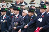 Remembrance Sunday at the Cenotaph 2015: Group A23, Cheshire Regiment Association.
Cenotaph, Whitehall, London SW1,
London,
Greater London,
United Kingdom,
on 08 November 2015 at 12:12, image #1351