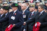 Remembrance Sunday at the Cenotaph 2015: Group A23, Cheshire Regiment Association.
Cenotaph, Whitehall, London SW1,
London,
Greater London,
United Kingdom,
on 08 November 2015 at 12:12, image #1353