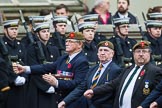 Remembrance Sunday at the Cenotaph 2015: Group A27, The King's Own Royal Border Regiment.
Cenotaph, Whitehall, London SW1,
London,
Greater London,
United Kingdom,
on 08 November 2015 at 12:13, image #1360