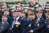 Remembrance Sunday at the Cenotaph 2015: Group A27, The King's Own Royal Border Regiment.
Cenotaph, Whitehall, London SW1,
London,
Greater London,
United Kingdom,
on 08 November 2015 at 12:13, image #1364