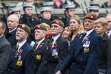 Remembrance Sunday at the Cenotaph 2015: Group A27, The King's Own Royal Border Regiment.
Cenotaph, Whitehall, London SW1,
London,
Greater London,
United Kingdom,
on 08 November 2015 at 12:13, image #1371