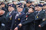 Remembrance Sunday at the Cenotaph 2015: Group A28, The Staffordshire Regiment.
Cenotaph, Whitehall, London SW1,
London,
Greater London,
United Kingdom,
on 08 November 2015 at 12:13, image #1381