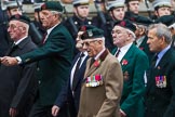 Remembrance Sunday at the Cenotaph 2015: Group A32, King's Royal Rifle Corps Association.
Cenotaph, Whitehall, London SW1,
London,
Greater London,
United Kingdom,
on 08 November 2015 at 12:13, image #1400
