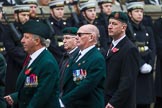 Remembrance Sunday at the Cenotaph 2015: Group A32, King's Royal Rifle Corps Association.
Cenotaph, Whitehall, London SW1,
London,
Greater London,
United Kingdom,
on 08 November 2015 at 12:13, image #1403