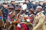 Remembrance Sunday at the Cenotaph 2015: Group A33, King's African Rifles.
Cenotaph, Whitehall, London SW1,
London,
Greater London,
United Kingdom,
on 08 November 2015 at 12:14, image #1408