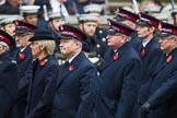 Remembrance Sunday at the Cenotaph 2015: Group M7, Salvation Army.
Cenotaph, Whitehall, London SW1,
London,
Greater London,
United Kingdom,
on 08 November 2015 at 12:15, image #1456