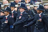 Remembrance Sunday at the Cenotaph 2015: Group M12, Metropolitan Special Constabulary.
Cenotaph, Whitehall, London SW1,
London,
Greater London,
United Kingdom,
on 08 November 2015 at 12:15, image #1479