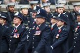 Remembrance Sunday at the Cenotaph 2015: Group M12, Metropolitan Special Constabulary.
Cenotaph, Whitehall, London SW1,
London,
Greater London,
United Kingdom,
on 08 November 2015 at 12:15, image #1482