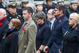 Remembrance Sunday at the Cenotaph 2015: Group M23, Civilians Representing Families.
Cenotaph, Whitehall, London SW1,
London,
Greater London,
United Kingdom,
on 08 November 2015 at 12:17, image #1564