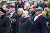 Remembrance Sunday at the Cenotaph 2015: Group M23, Civilians Representing Families.
Cenotaph, Whitehall, London SW1,
London,
Greater London,
United Kingdom,
on 08 November 2015 at 12:17, image #1583