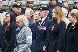 Remembrance Sunday at the Cenotaph 2015: Group M35, TRBL Women's Section.
Cenotaph, Whitehall, London SW1,
London,
Greater London,
United Kingdom,
on 08 November 2015 at 12:18, image #1645