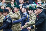 Remembrance Sunday at the Cenotaph 2015: Group M46, Sea Cadet Corps.
Cenotaph, Whitehall, London SW1,
London,
Greater London,
United Kingdom,
on 08 November 2015 at 12:20, image #1696