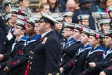 Remembrance Sunday at the Cenotaph 2015: Group M47, Combined Cadet Force.
Cenotaph, Whitehall, London SW1,
London,
Greater London,
United Kingdom,
on 08 November 2015 at 12:20, image #1699