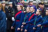 Remembrance Sunday at the Cenotaph 2015: Group M54, Church Lads & Church Girls Brigade.
Cenotaph, Whitehall, London SW1,
London,
Greater London,
United Kingdom,
on 08 November 2015 at 12:21, image #1747