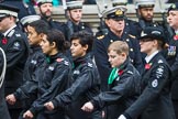 Remembrance Sunday at the Cenotaph 2015: Group M56, St John Ambulance Cadets.
Cenotaph, Whitehall, London SW1,
London,
Greater London,
United Kingdom,
on 08 November 2015 at 12:21, image #1754