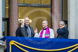 Remembrance Sunday at the Cenotaph 2015: First guests on one of the balconies. Image #15, 08 November 2015 09:36 Whitehall, London, UK
