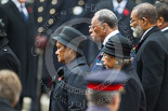 Remembrance Sunday at the Cenotaph 2015: The High Commissioer of the Seychelles, the High Commissioner of Papua New Guinea, the High Commissioner of Granada, and the High Commissioner of The Bahamas after laying their wreaths at the Cenotaph. Image #250, 08 November 2015 11:11 Whitehall, London, UK