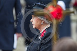 Remembrance Sunday at the Cenotaph 2015: HM The Queen during the service at the Cenotaph. Image #299, 08 November 2015 11:17 Whitehall, London, UK