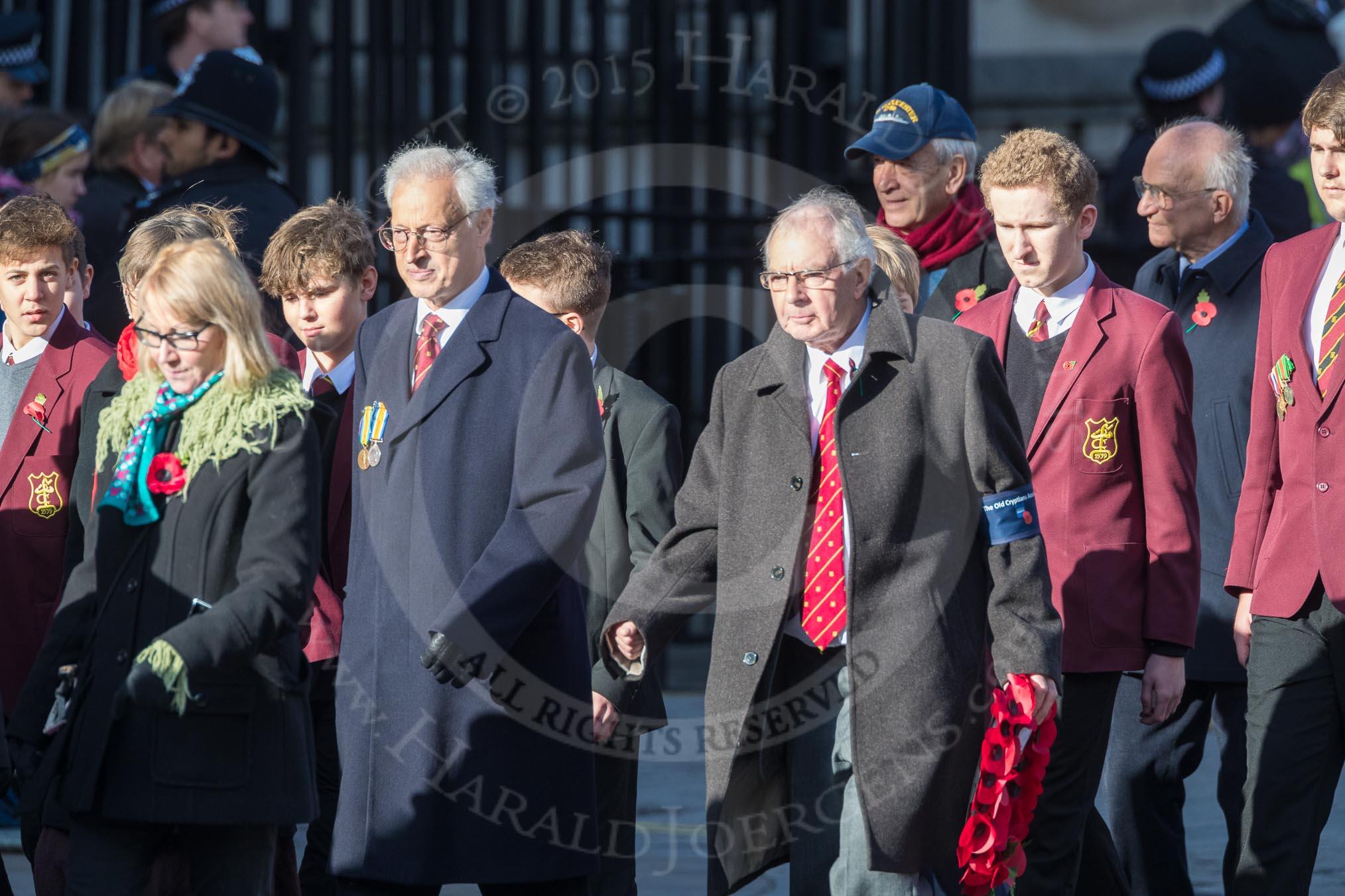 March Past, Remembrance Sunday at the Cenotaph 2016: M20 Old Cryptians' Club.
Cenotaph, Whitehall, London SW1,
London,
Greater London,
United Kingdom,
on 13 November 2016 at 13:16, image #2652