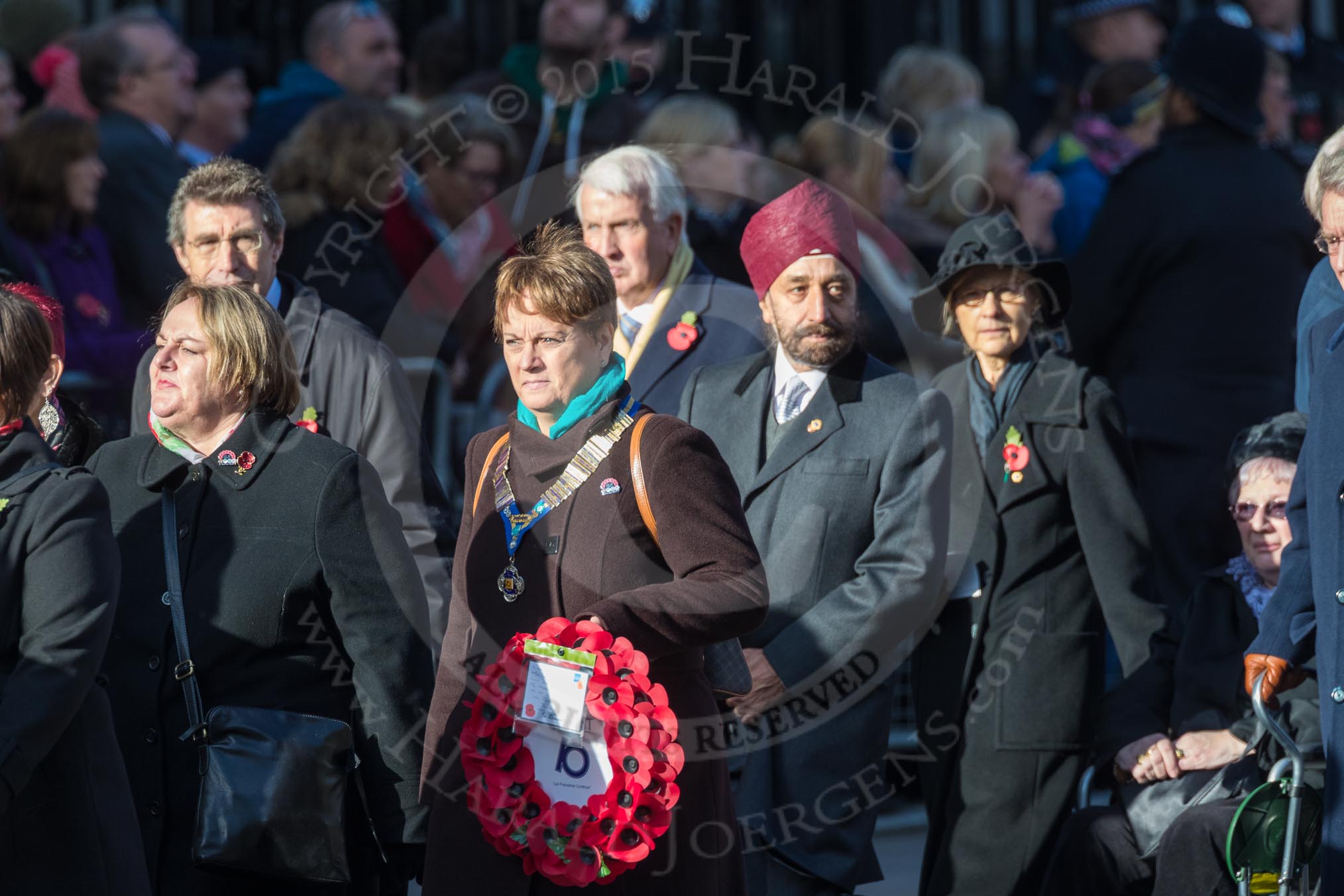 March Past, Remembrance Sunday at the Cenotaph 2016: M28 Lions Club International.
Cenotaph, Whitehall, London SW1,
London,
Greater London,
United Kingdom,
on 13 November 2016 at 13:17, image #2730