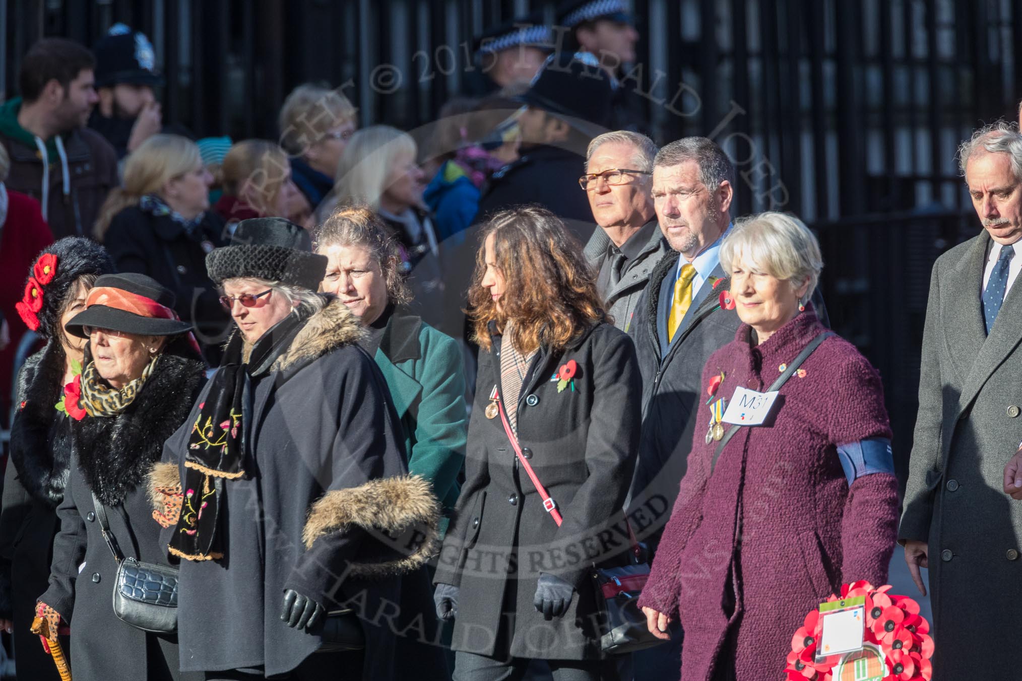 March Past, Remembrance Sunday at the Cenotaph 2016: M31 Romany & Traveller Society.
Cenotaph, Whitehall, London SW1,
London,
Greater London,
United Kingdom,
on 13 November 2016 at 13:17, image #2775