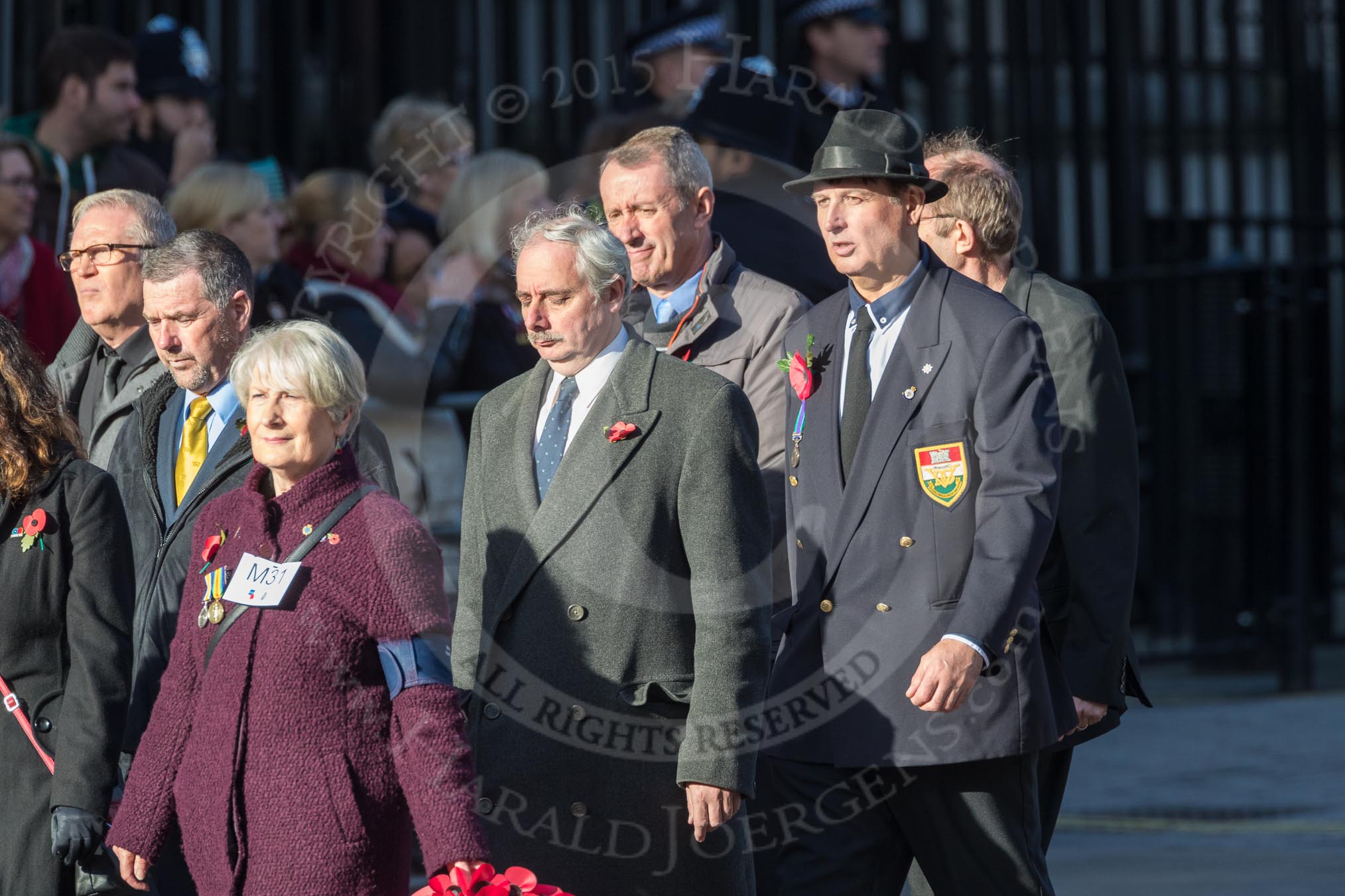 March Past, Remembrance Sunday at the Cenotaph 2016: M31 Romany & Traveller Society.
Cenotaph, Whitehall, London SW1,
London,
Greater London,
United Kingdom,
on 13 November 2016 at 13:17, image #2778