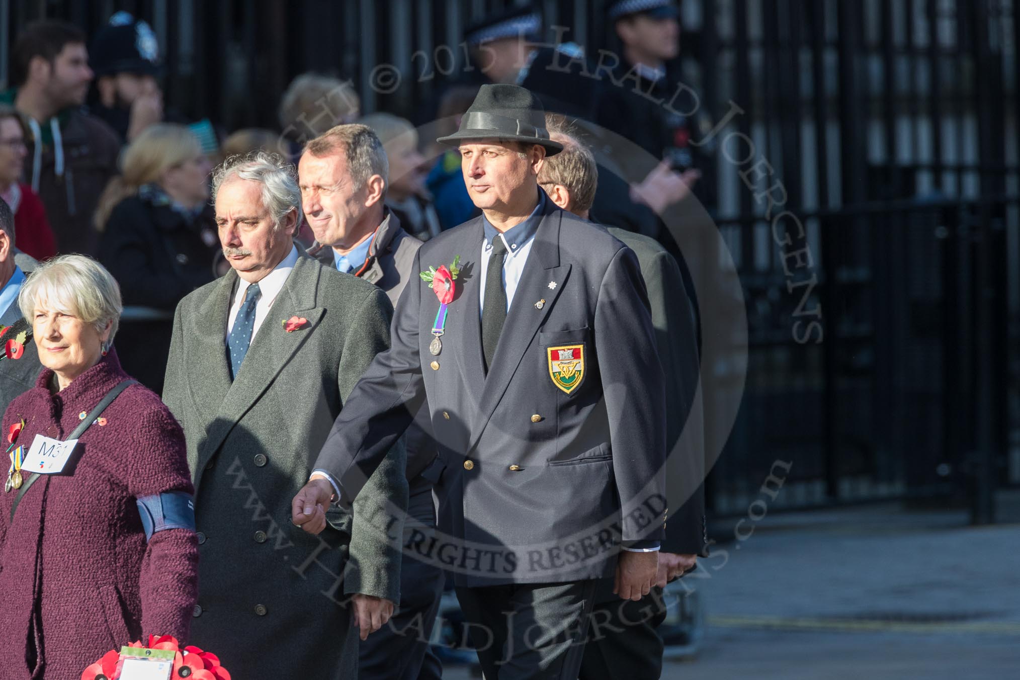 March Past, Remembrance Sunday at the Cenotaph 2016: M31 Romany & Traveller Society.
Cenotaph, Whitehall, London SW1,
London,
Greater London,
United Kingdom,
on 13 November 2016 at 13:17, image #2780