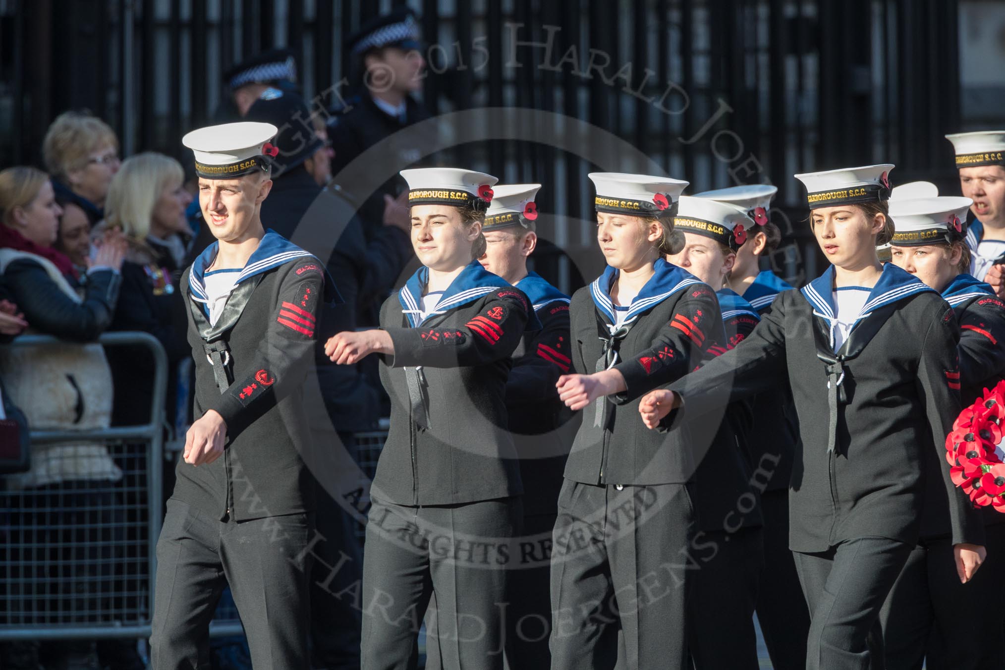 March Past, Remembrance Sunday at the Cenotaph 2016: M32 Army and combined Cadet Force.
Cenotaph, Whitehall, London SW1,
London,
Greater London,
United Kingdom,
on 13 November 2016 at 13:17, image #2783