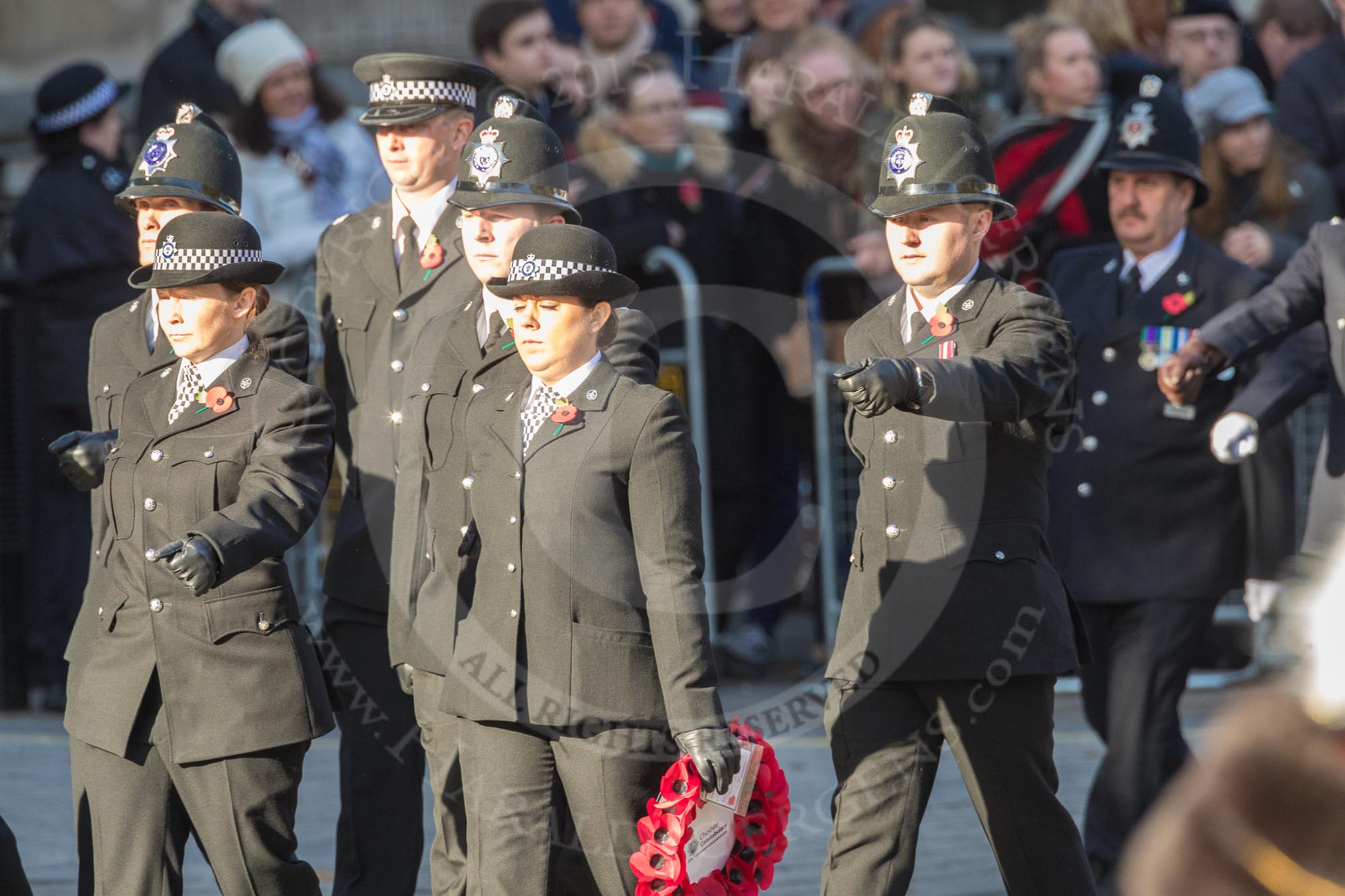 March Past, Remembrance Sunday at the Cenotaph 2016: M38 Cheshire Special Constabulary.
Cenotaph, Whitehall, London SW1,
London,
Greater London,
United Kingdom,
on 13 November 2016 at 13:19, image #2920