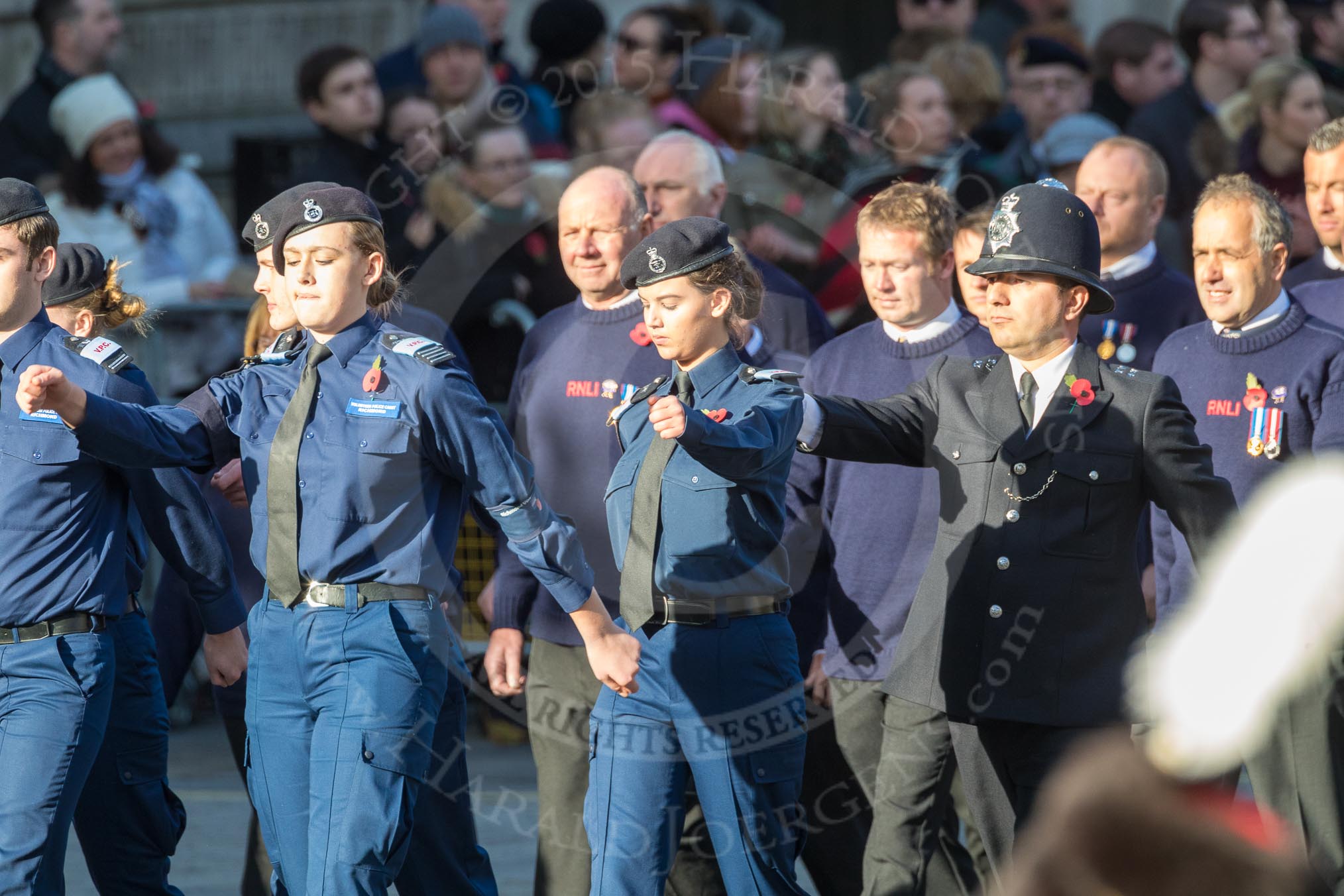 March Past, Remembrance Sunday at the Cenotaph 2016: M41 Royal National Lifeboat Institution.
Cenotaph, Whitehall, London SW1,
London,
Greater London,
United Kingdom,
on 13 November 2016 at 13:19, image #2945
