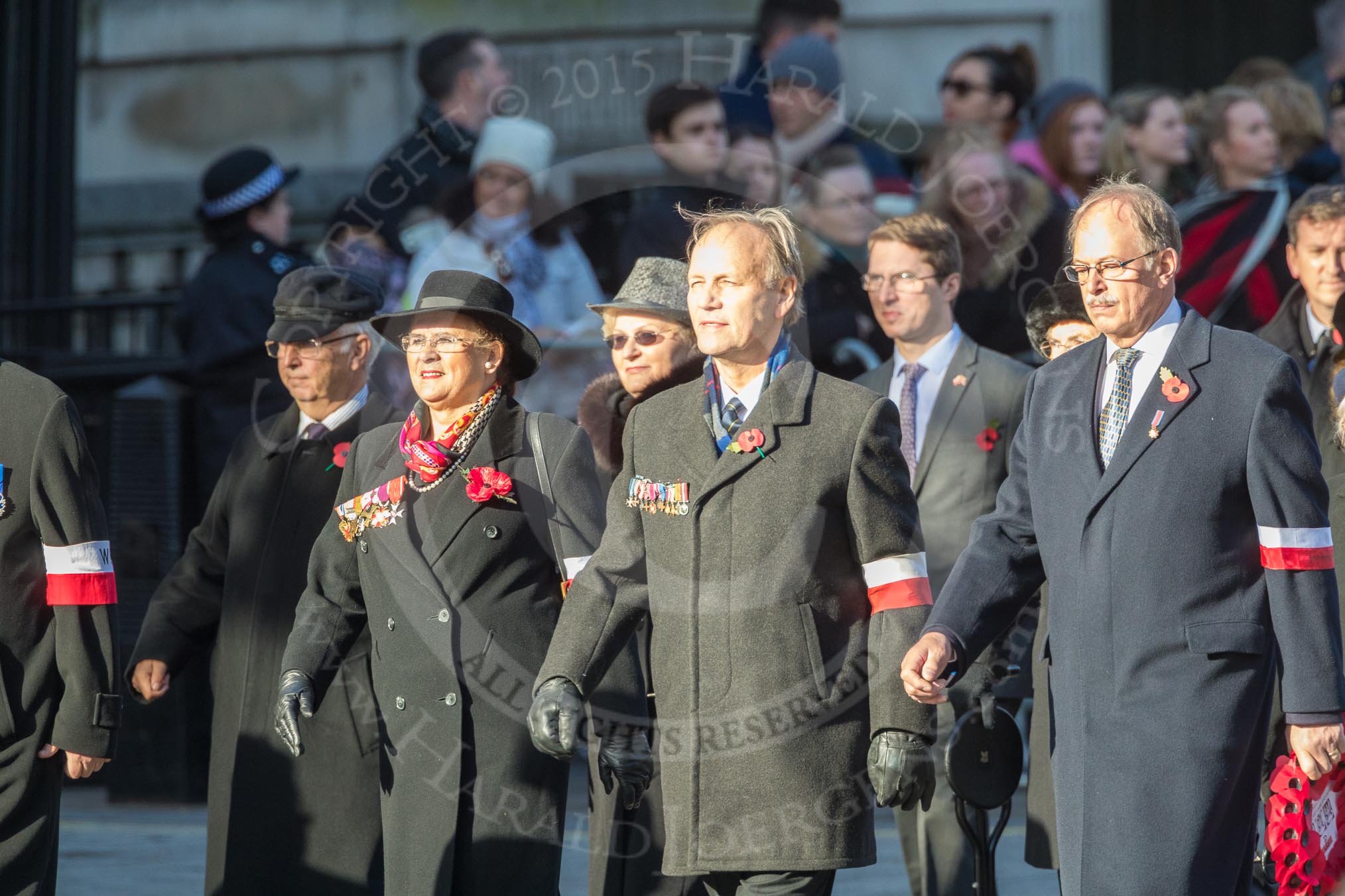 March Past, Remembrance Sunday at the Cenotaph 2016: M42 SPPW - Friends of Polish Veterans Association.
Cenotaph, Whitehall, London SW1,
London,
Greater London,
United Kingdom,
on 13 November 2016 at 13:19, image #2969