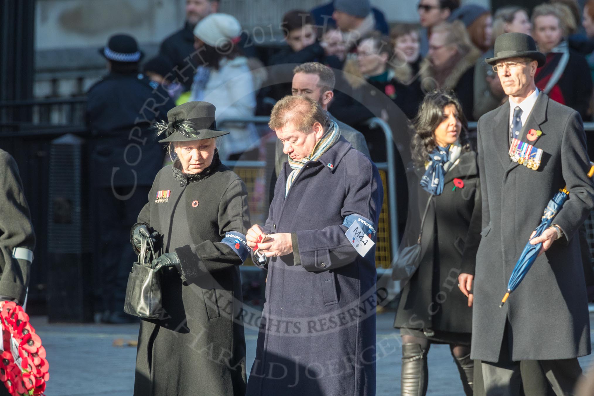 March Past, Remembrance Sunday at the Cenotaph 2016: M44 Veterans of War.
Cenotaph, Whitehall, London SW1,
London,
Greater London,
United Kingdom,
on 13 November 2016 at 13:19, image #2992