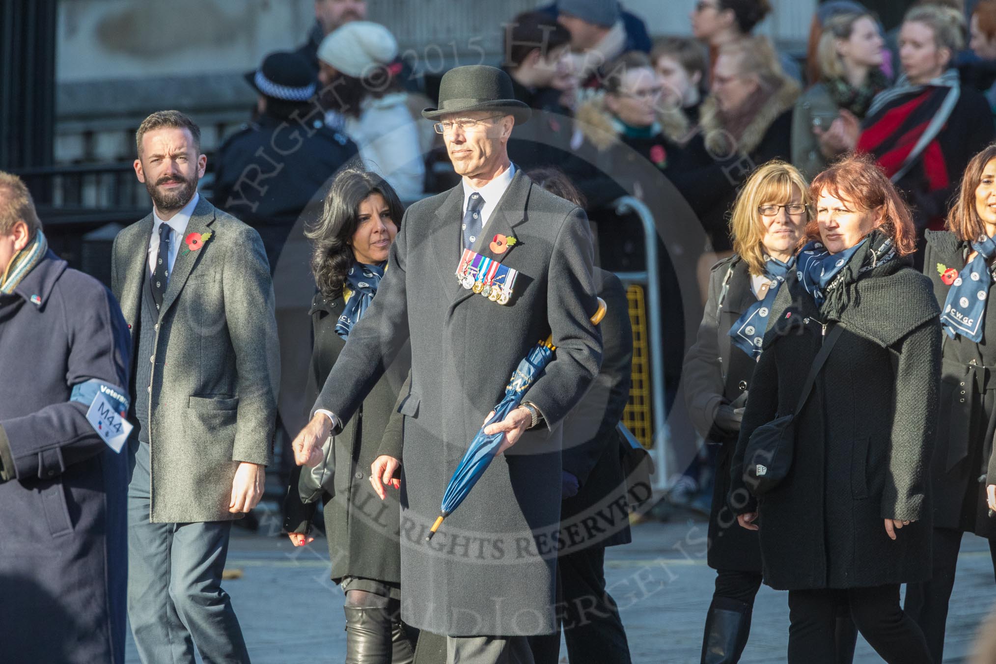 March Past, Remembrance Sunday at the Cenotaph 2016: M44 Veterans of War.
Cenotaph, Whitehall, London SW1,
London,
Greater London,
United Kingdom,
on 13 November 2016 at 13:19, image #2996